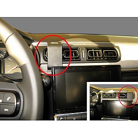 Houder - Brodit ProClip - Citroën C3 2017-2021 Center mount
