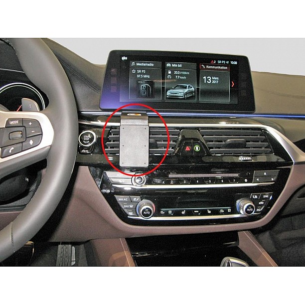 Houder - Brodit ProClip - BMW 5-Serie G30,G31 2018-2023 / 6-Serie GT G32 2017-2019 Center mount
