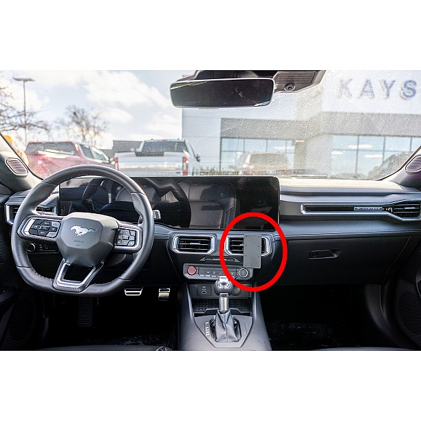 Houder - Brodit ProClip - Ford Mustang 2024> Angled mount Houder - Brodit ProClip - Ford Mustang 2024> Angled mount