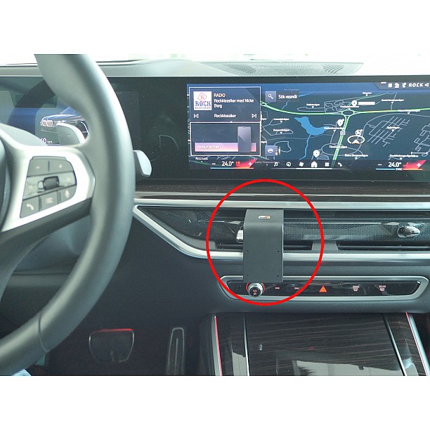 Houder - Brodit ProClip - BMW X5 / X7/ X6 2024-> Center mount Houder - Brodit ProClip - BMW X5 / X7/ X6 2024-> Center mount