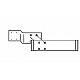 Houder - Brodit Proclip VW Crafter 25-Center mount-ONLY for 10,4” screen