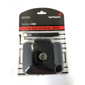 TomTom Carry Case and strap ONE ECHT LEDER