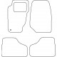 Mattenset Naaldvilt (Zwart) Jeep Liberty 4X4 2008- (1St) Mattenset Naaldvilt (Zwart) Jeep Liberty 4X4 2008- (1St)