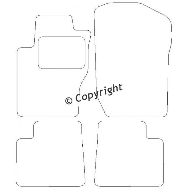 Mattenset Naaldvilt (Zwart) Mercedes Benz GL-Klasse X164 2006- X164 (1St) Mattenset Naaldvilt (Zwart) Mercedes Benz GL-Klasse X164 2006- X164 (1St)