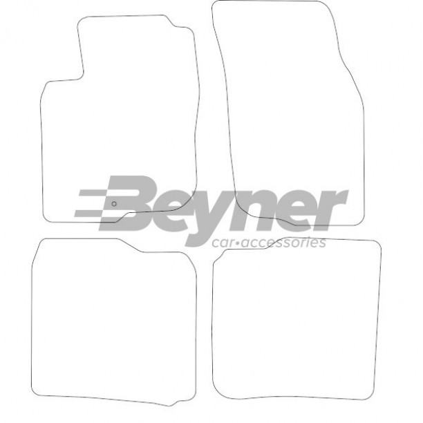 Mattenset Velours (Donkergrijs) Mitsubishi Carisma Ii 2001-2006 (1St) Mattenset Velours (Donkergrijs) Mitsubishi Carisma Ii 2001-2006 (1St)