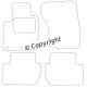 Mattenset Velours (Donkergrijs) Peugeot 4007 2008- (1St) Mattenset Velours (Donkergrijs) Peugeot 4007 2008- (1St)