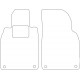 Mattenset Velours (Donkergrijs) Porsche Boxster 981-981S 2012->(1St) Mattenset Velours (Donkergrijs) Porsche Boxster 981-981S 2012->(1St)