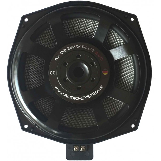 AUDIO SYSTEM 200mm Neodym-Subwoofer. Voor alle E- en F-modellen BMW