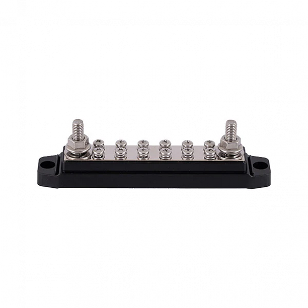 Distribution blok 2xM8 + 12xM4 Distribution blok 2xM8 + 12xM4