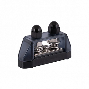Distribution blok Black, 2xM8 + 1xM4