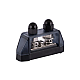 Distribution blok Black, 2xM8 + 1xM4 Distribution blok Black, 2xM8 + 1xM4
