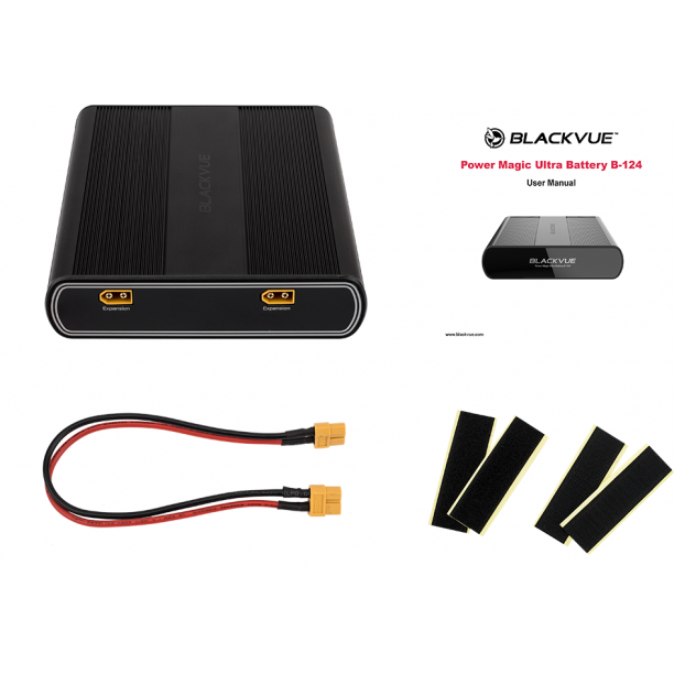 BlackVue B124E Power Magic Expansion Battery for B-124 BlackVue B124E Power Magic Expansion Battery for B-124