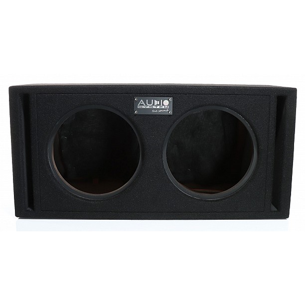 AUDIO SYSTEM Dubbel-lege-behuizing. Bassreflex-behuizing 2x30 Liter voor 2x25 cm Bass