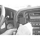 Houder - Brodit ProClip - Lexus LX Serie 1999-2002 Center mount