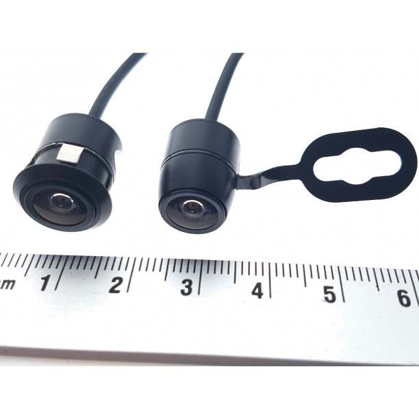 Camera op/inbouw micro NTSC 120gr RCA output incl.7m kabel Camera op/inbouw micro NTSC 120gr RCA output incl.7m kabel