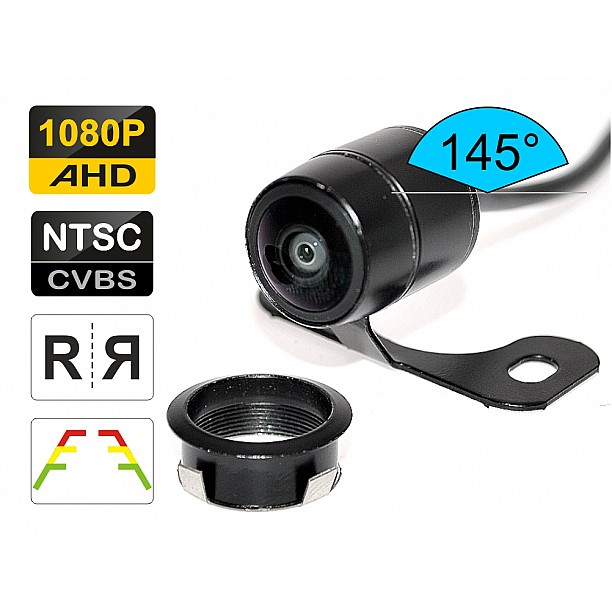 Camera op/inbouw mini NTSC CMOS RCA output incl.8m kabel Camera op/inbouw mini NTSC CMOS RCA output incl.8m kabel