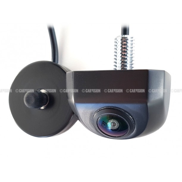 Camera mini Zwart opbouw CMOS HD 180gr Multi View RCA output incl. 8m. kabel Camera mini Zwart opbouw CMOS HD 180gr Multi View RCA output incl. 8m. kabel