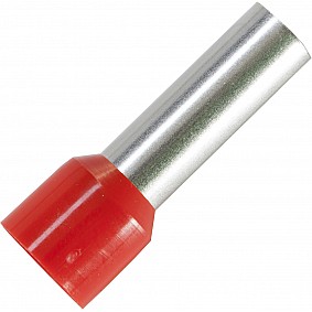 Adereindhuls voor kabelmaat: 25 mm² met rode isolatie