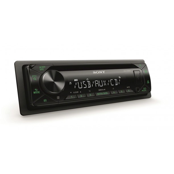 Sony CDX-G1302U 1-DIN Autoradio USB/Entry en Extra Bass