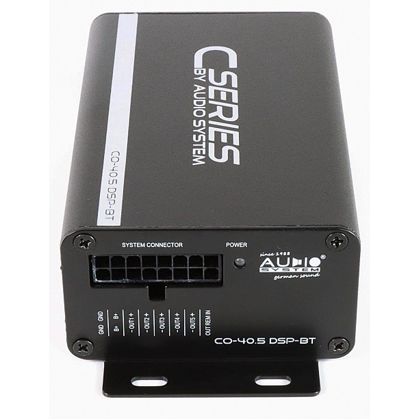 CO-SERIE 5-Channel Versterker met 7-kanaals DSP en Bluetooth CO-SERIE 5-Channel Versterker met 7-kanaals DSP en Bluetooth