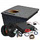 GAS Audio Power Pasklare subwoof set BMW I4 2022-> GAS Audio Power Pasklare subwoof set BMW I4 2022->
