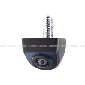 Camera mini Zwart opbouw 140 graden NTSC beeldlijnen RCA output incl. 9m. kabel