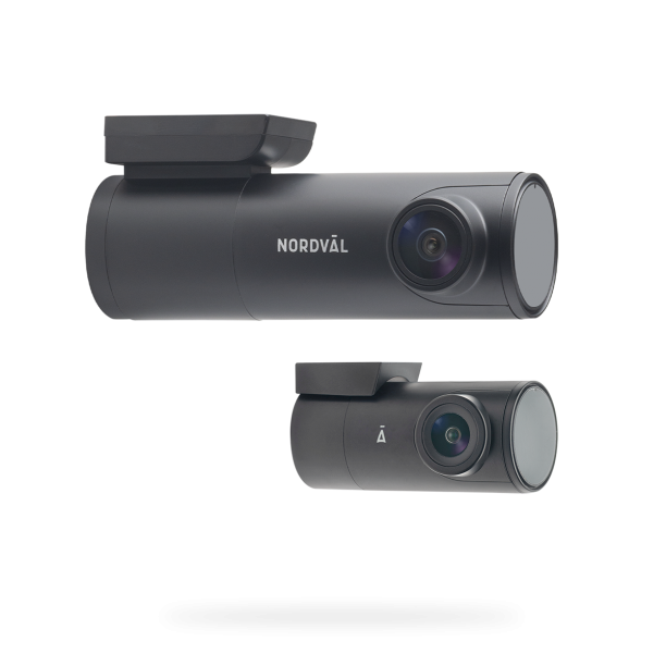 Nordväl DC102 2CH Dashcam 4K + GPS + Wi-Fi 64GB