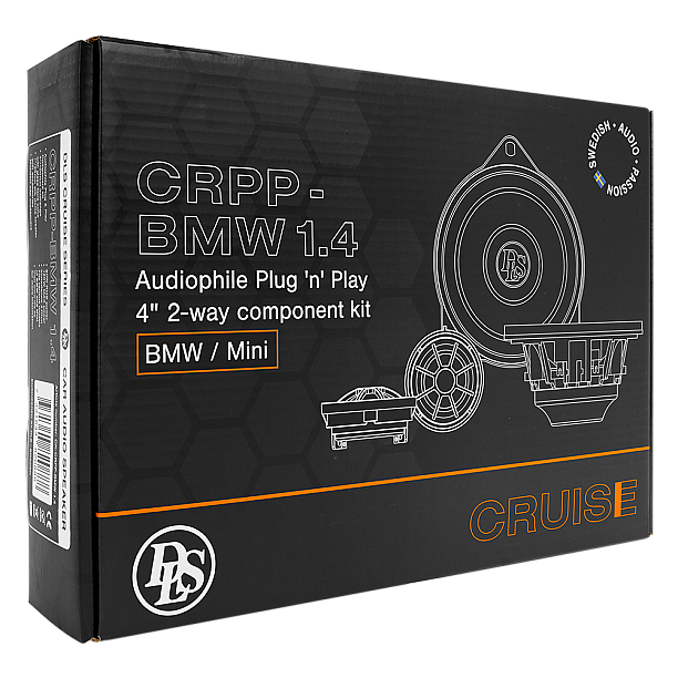 DLS Cruise BMW 100mm, Plug'n Play component luidspreker