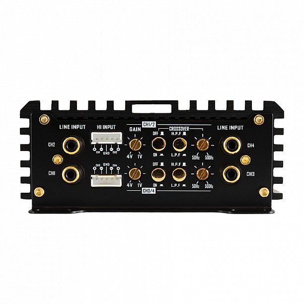 DLS Signature serie 4-kanaals versterker CAS4 DLS Signature serie 4-kanaals versterker CAS4