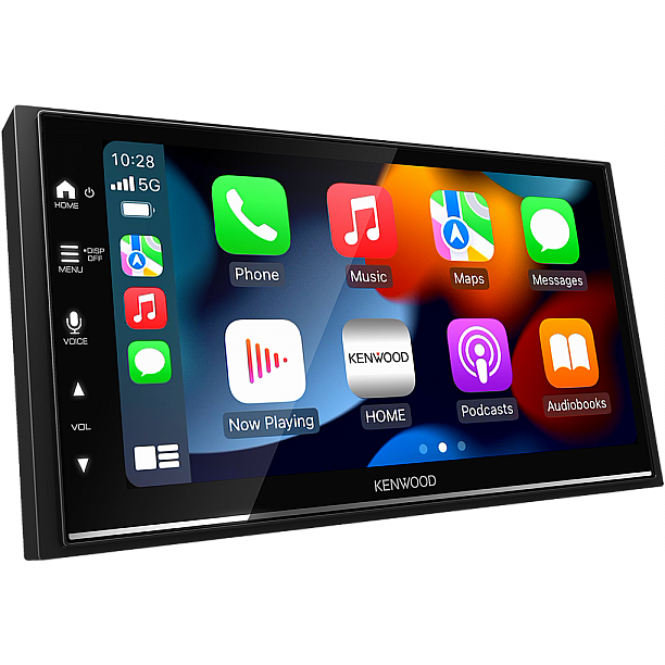 Kenwood DMX-7722DABS 6.8” AV-Receiver met Bluetooth, DAB Radio Wireless Apple Carplay/ Android Auto