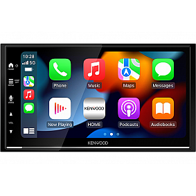 Kenwood DMX-7722DABS 6.8” AV-Receiver met Bluetooth, DAB Radio Wireless Apple Carplay/ Android Auto