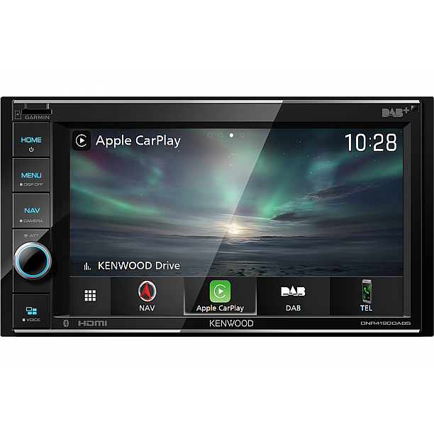Kenwood DNR-4190DABS 6.2” AV-NAVIGATIE met Bluetooth, DAB Radio Apple Carplay