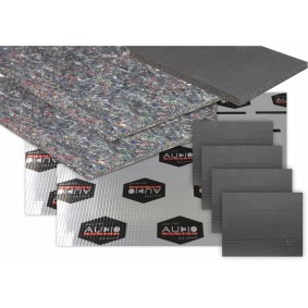 AUDIO SYSTEM DOOR KIT 2x Silence Fleece / 4x Alu Sheet 250 / 2x Alubutyl 1500