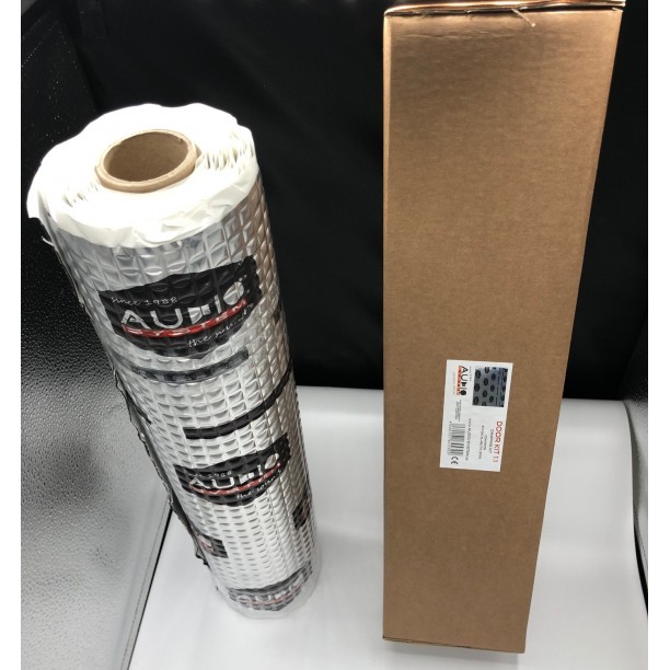 AUDIO SYSTEM DOOR KIT 1.1 bestaande uit 2 vierkante meter alubutyl 2000 AUDIO SYSTEM DOOR KIT 1.1 bestaande uit 2 vierkante meter alubutyl 2000
