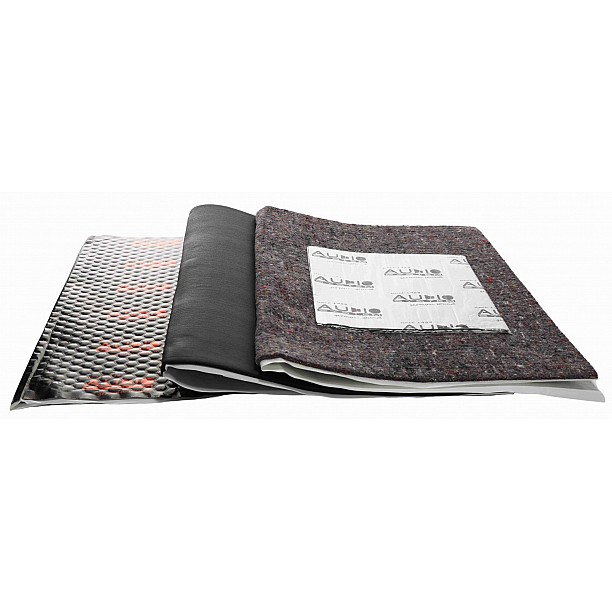 AUDIO SYSTEM DOOR KIT 2.0 2x Silence fleece + 2x Alubutyl 3000+ 4x ALU Sheet 250 + 1x Neoprene foam