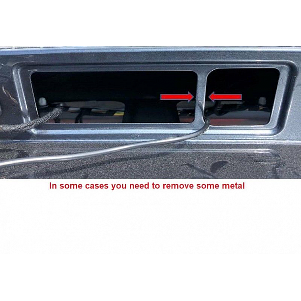 Sony CCD OEM camera system BMW 3-/5-/X5-/X6-/F07/F10- Serie NTSC + park lines (number plate light) Sony CCD OEM camera system BMW 3-/5-/X5-/X6-/F07/F10- Serie NTSC + park lines (number plate light)