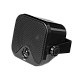 GAS MAD BK1-44 2-way box speaker - black, opbouwspeaker 10cm GAS MAD BK1-44 2-way box speaker - black, opbouwspeaker 10cm