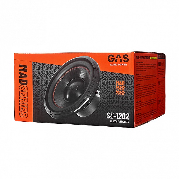 GAS MAD Level 3 Subwoofer 12 GAS MAD Level 3 Subwoofer 12