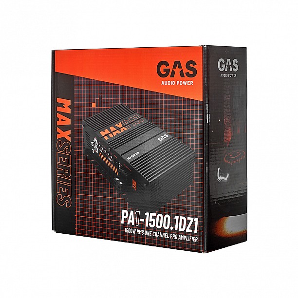 GAS MAX Level PA1 Mono amplifier 1Ohm