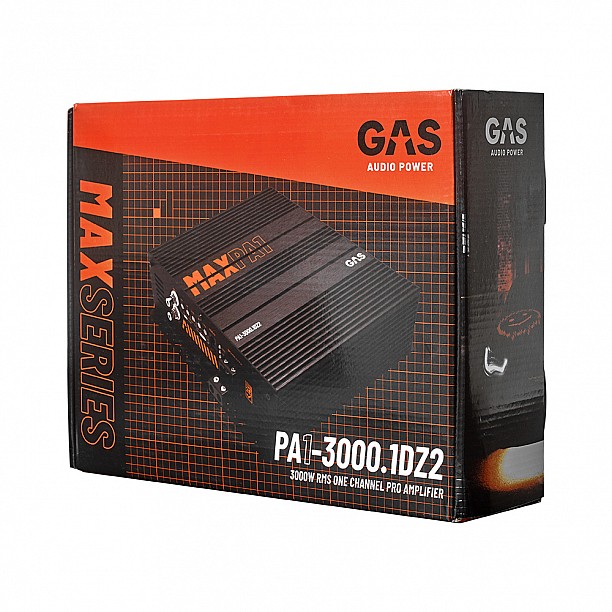 GAS MAX Level PA1 Mono amplifier 2Ohm