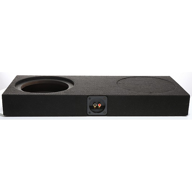 AUDIO SYSTEM Lege behuizing. Gesloten behuizing met 2x 7 liter voor 2x 25 cm bas