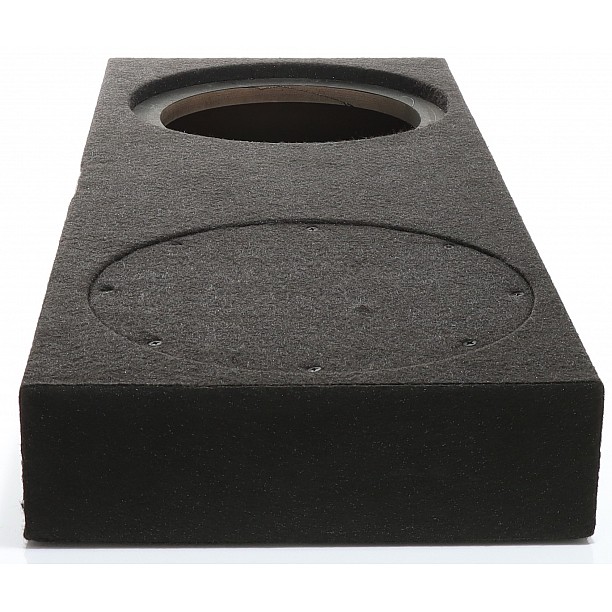 AUDIO SYSTEM Lege behuizing. Gesloten behuizing met 2x 7 liter voor 2x 25 cm bas