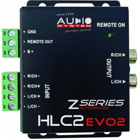 AUDIO SYSTEM High-Low Adapter HLC-2 VOOR OEM Radio (8-30 VOLT)