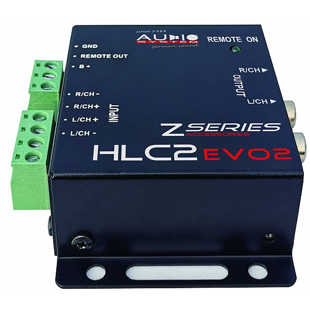 AUDIO SYSTEM High-Low Adapter HLC-2 VOOR OEM Radio (8-30 VOLT)