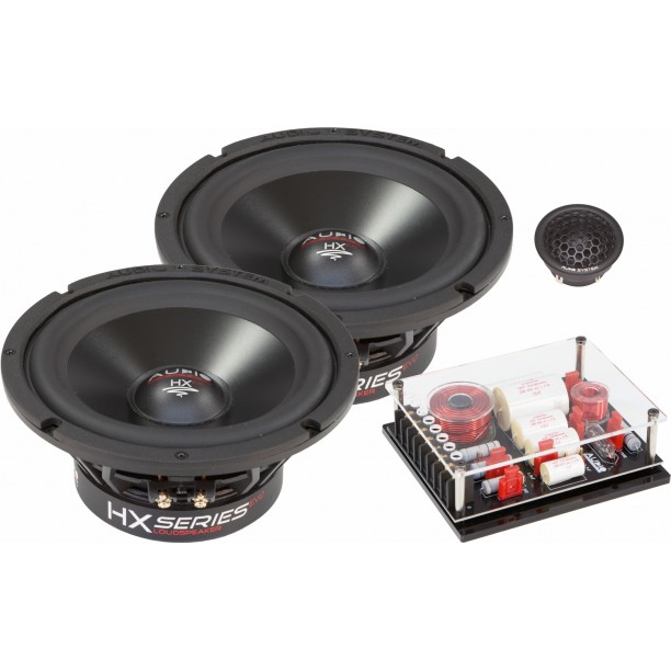 HX-SERIE DUST 165 mm 2-Way High-end Dubbel Compo Systeem HX-SERIE DUST 165 mm 2-Way High-end Dubbel Compo Systeem