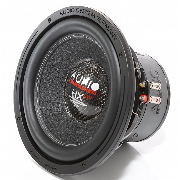 HX-Serie 250 mm High-End - Subwoofer 2x2 Ohm 2x250/200 watt HX-Serie 250 mm High-End - Subwoofer 2x2 Ohm 2x250/200 watt