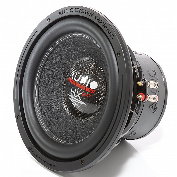 HX-Serie 250 mm High-End - Subwoofer 2x2 Ohm 2x250/200 watt