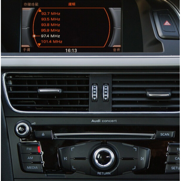 Multimedia video interface Audi  MMI Concert & Symphony radio