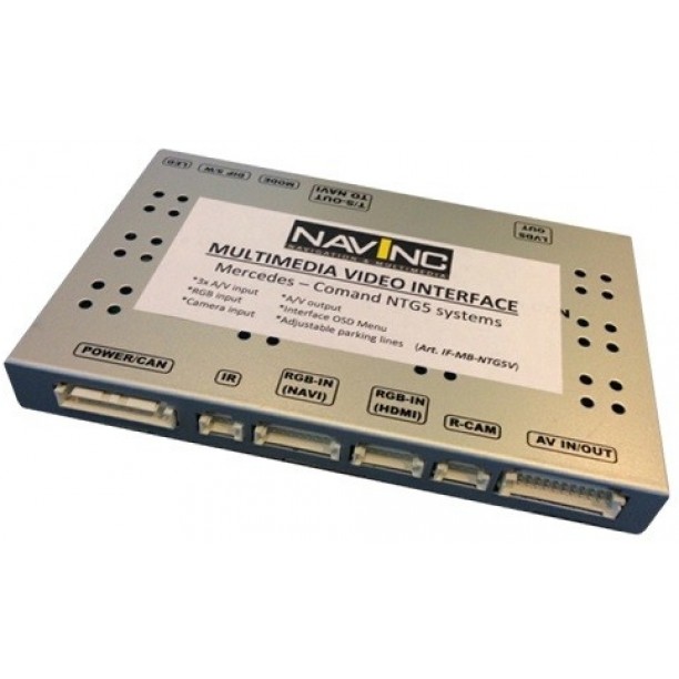 Multimedia video interface Mercedes Benz Comand NTG5.0 & NTG5.1