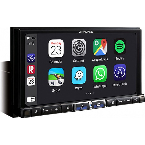 Alpine iLX-705D - 2-DIN autoradio - multimedia - 7 inch scherm - Bluetooth - Apple Carplay - Android
